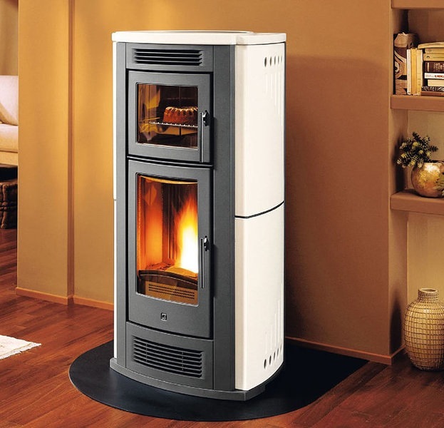 estufa horno de pellet