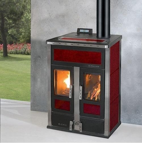 estufa mixta pellet y leña