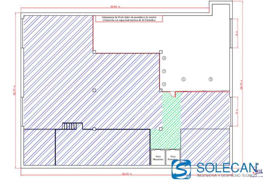 Adaptación de Nave Industrial para cambio y reparación de neumáticos
