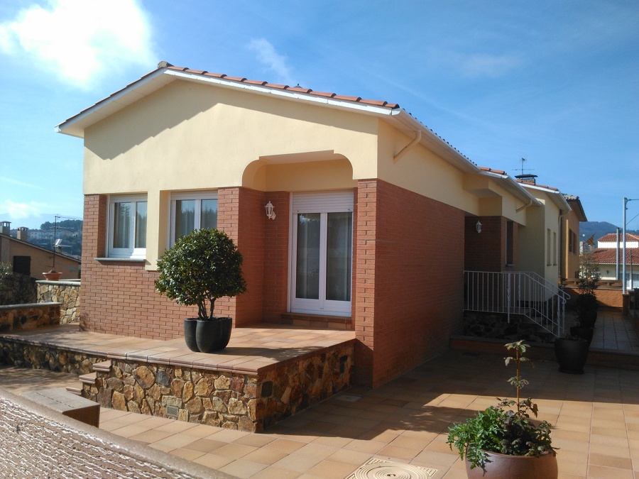 Exterior de un chalet