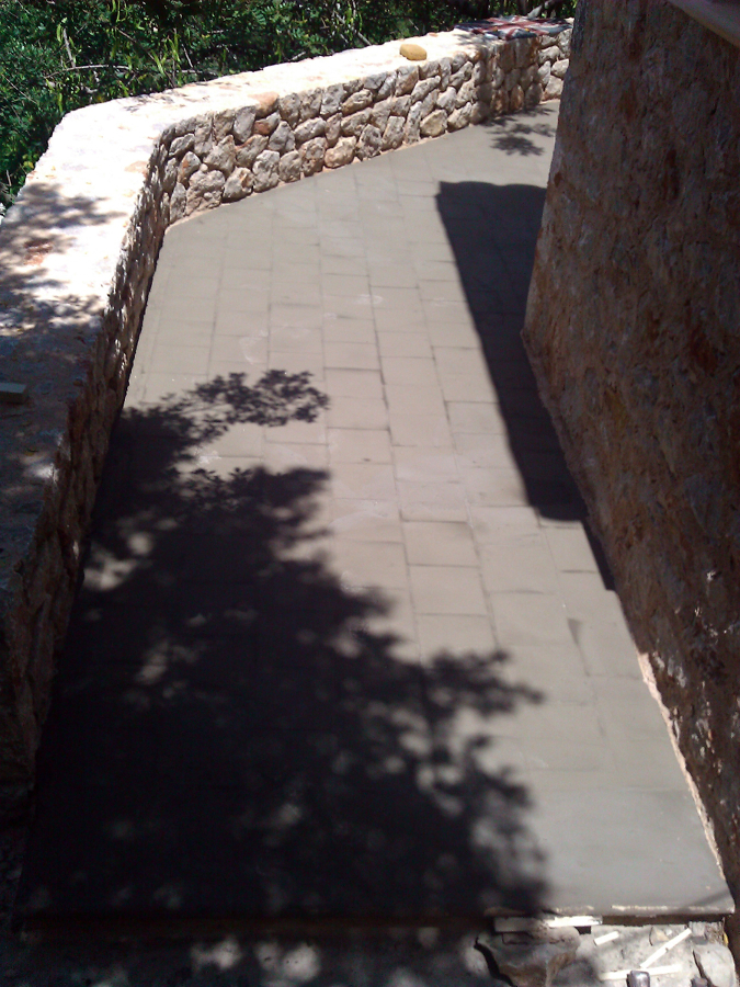 exteriores antes de aplicar micro cemento