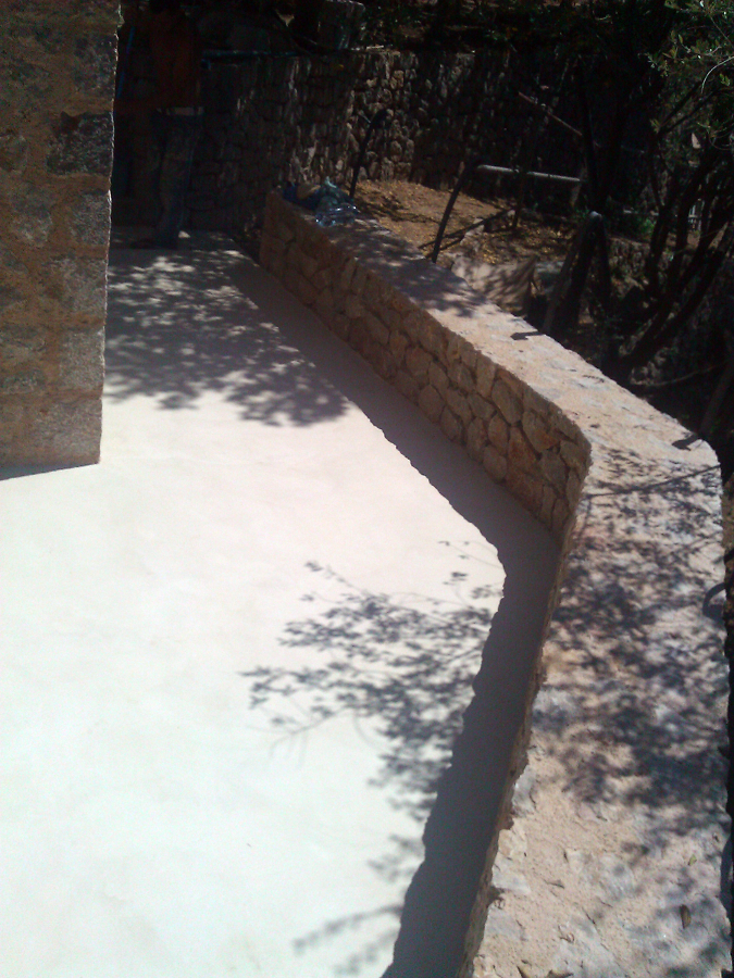 exteriores  despues  de aplicar micro cemento