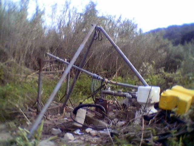 Extraccion bomba pozo