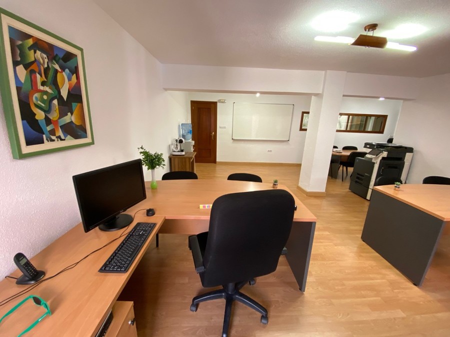 Mesa de atención al cliente.