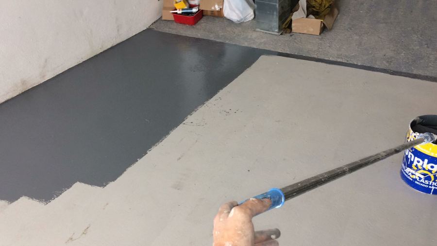 Pintado de nave con epoxi