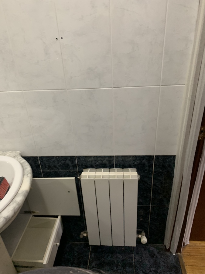 Radiador antes de la reforma