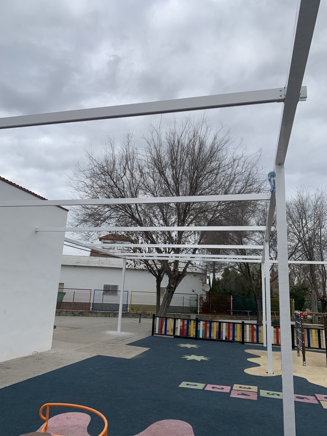 Estructura de aluminio 110 x 110