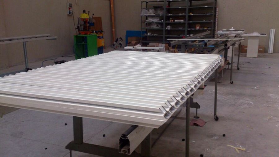Fabricación en serie de ventanas correderas