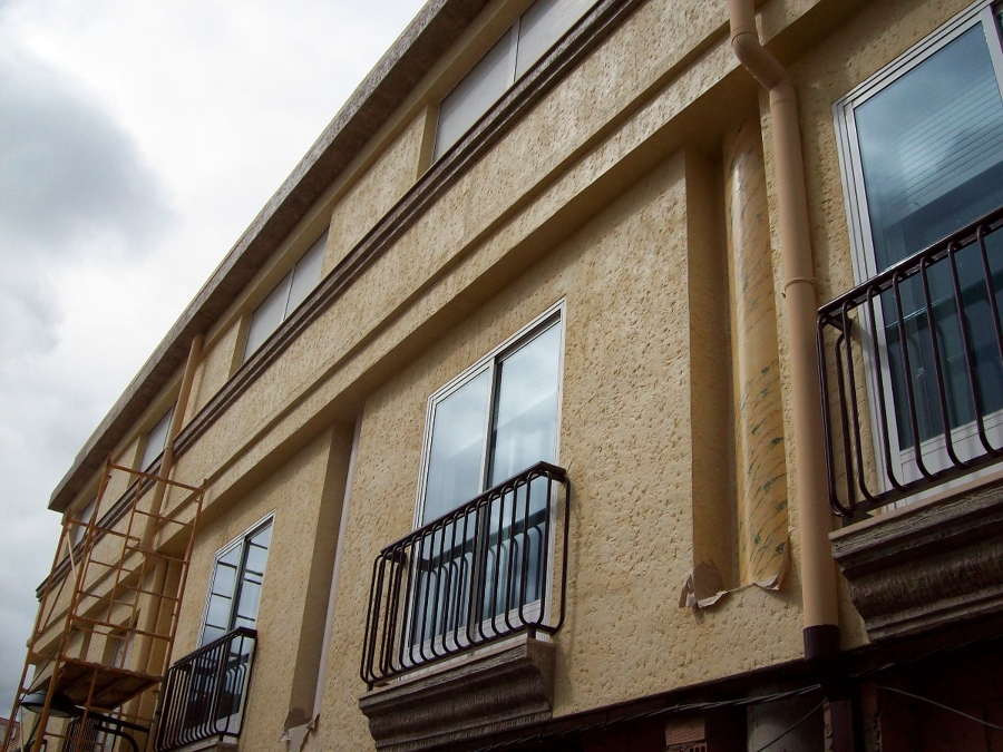 Fachada de impreso en monocapa