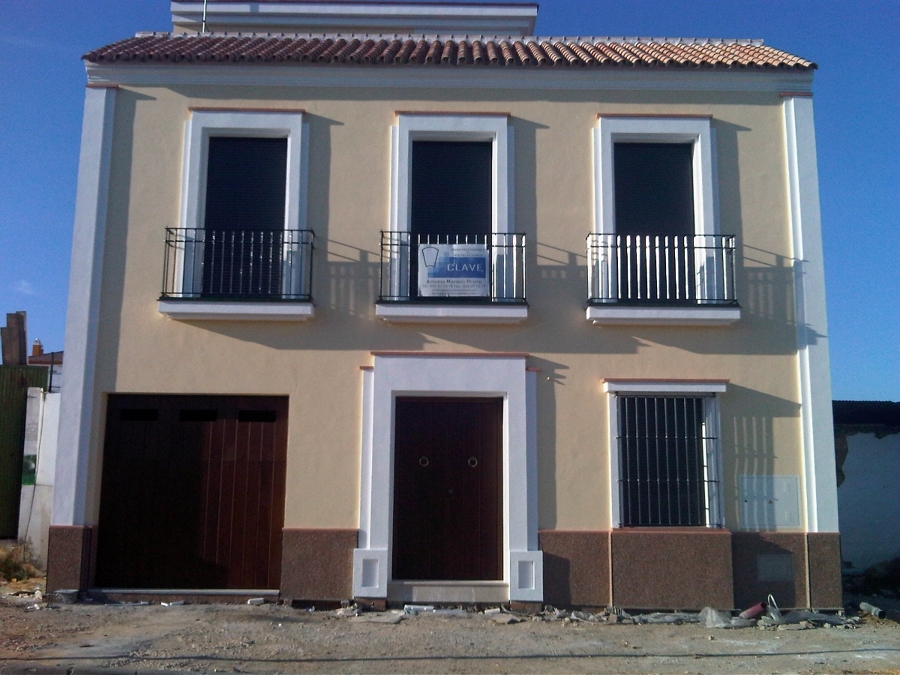 Fachada de vivienda.