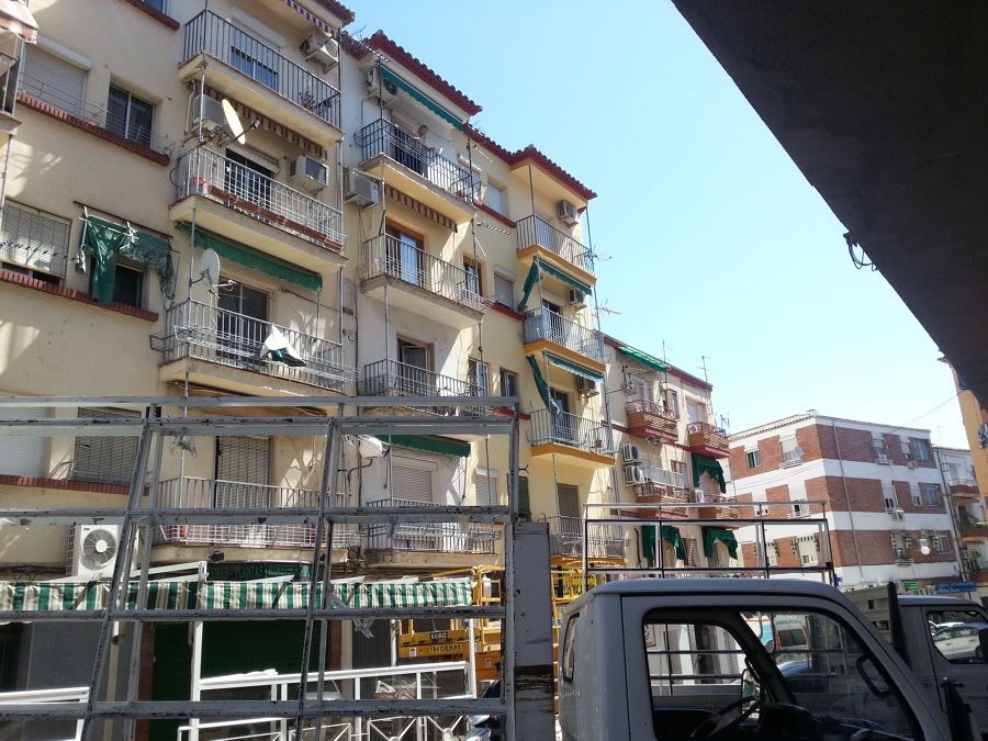 Fachada en jaen centro