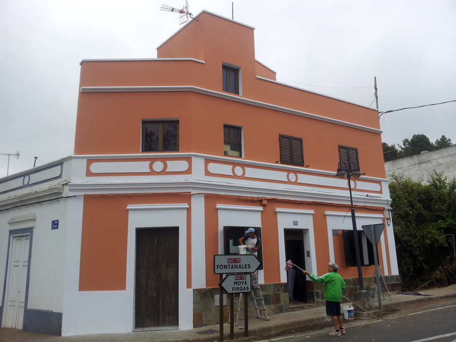 Rehabilitación Fachada en Moya