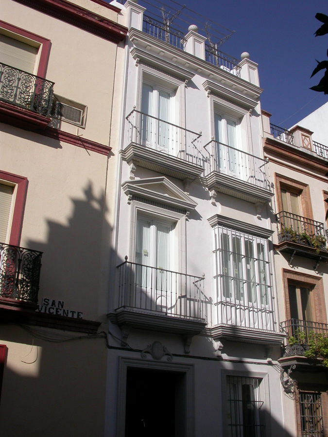 Fachada exterior microcemento.