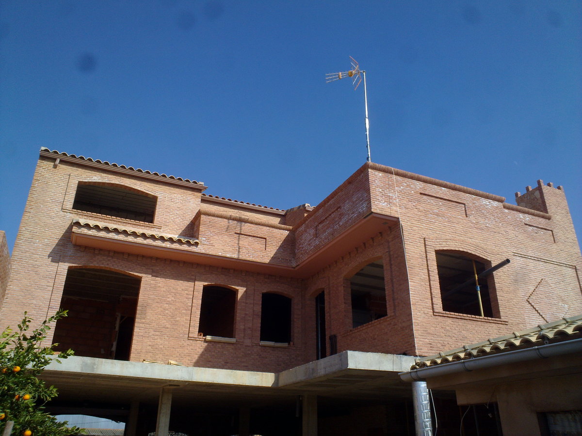 fachada interior de casa