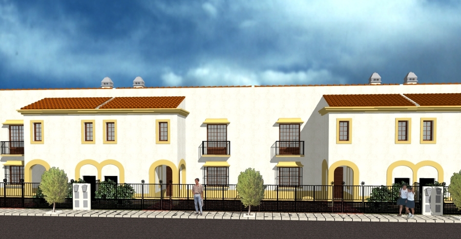 ALZADO URBAIZACION OLIVENZA