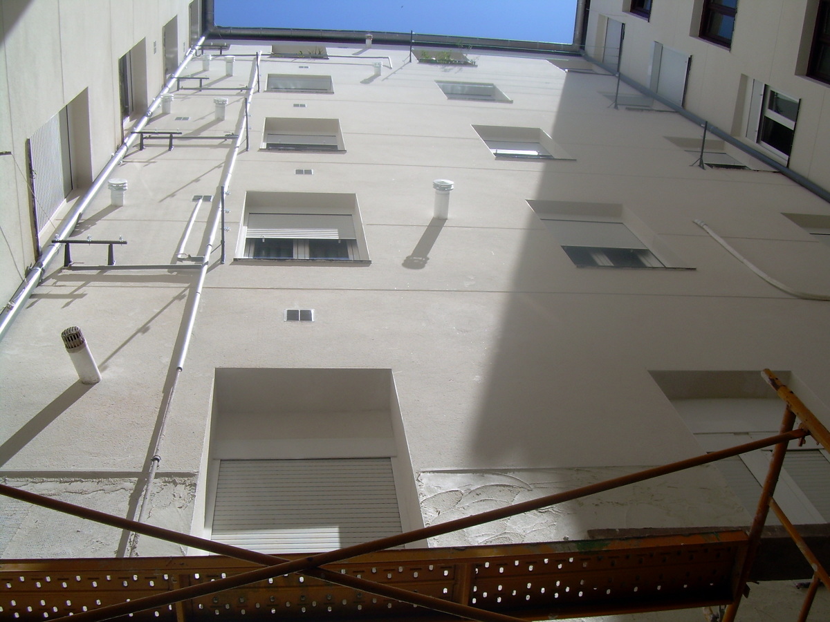 FACHADA PATIO INTERIOR 