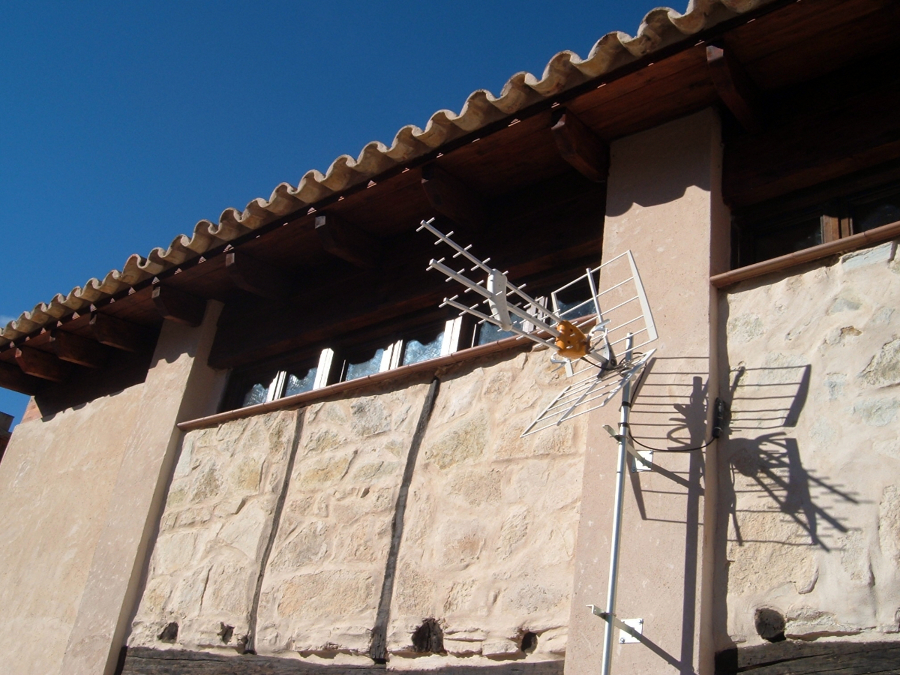 Fachada posterior terminada