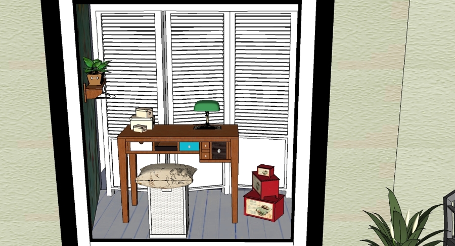 Fachada y escaparate El desván de Bea