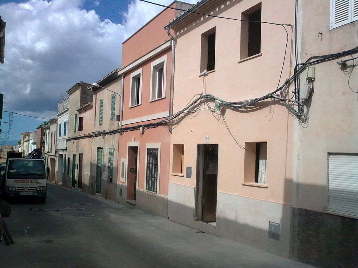 FACHADAS MORTERO Y MARMOL