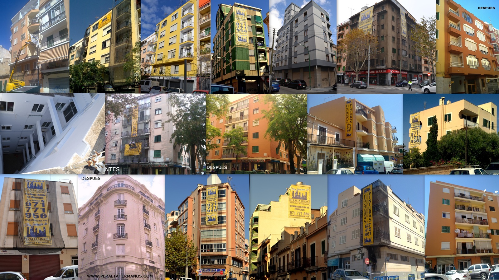 FACHADAS Y EDIFICIOS PERALTA HERMANOS