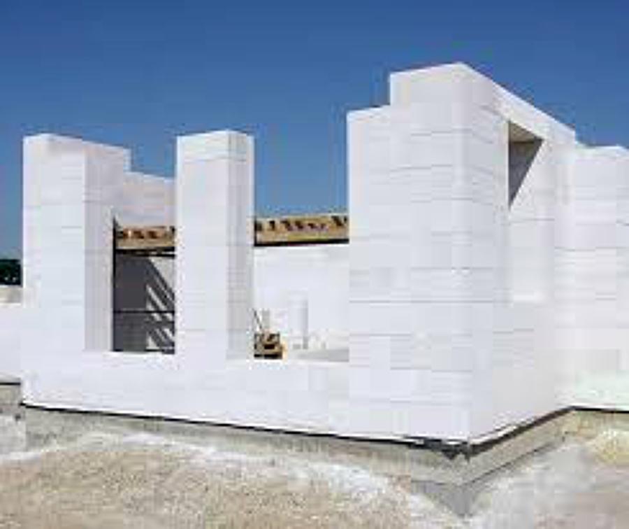 Fachadas y estructura a base de bloque YTONG