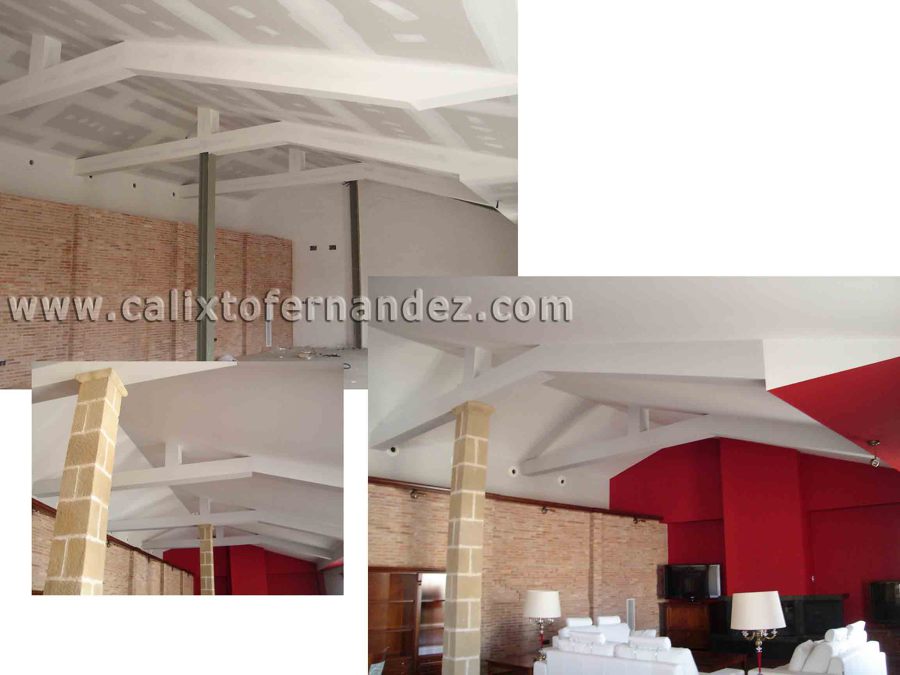 Falso techo continuo Pladur