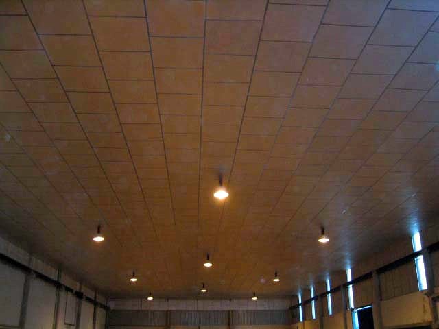 Falso techo de panel de aluminio de 1,20 x 1,20