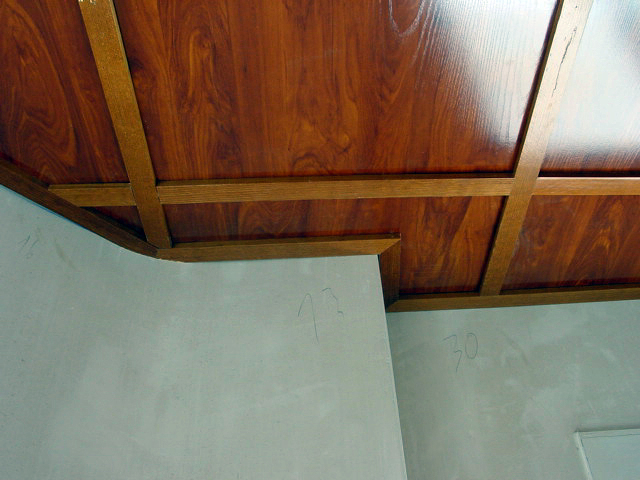 Falsos techos en madera