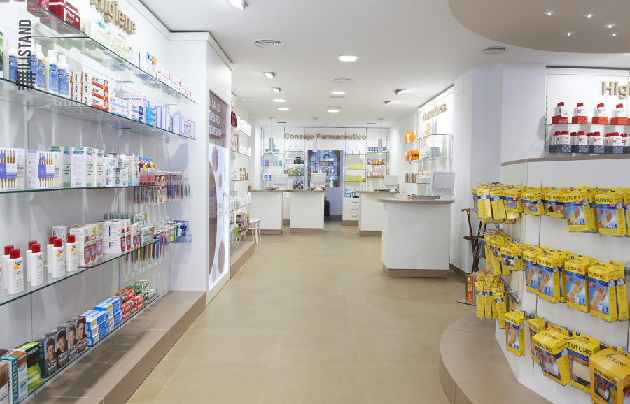Proyecto mobiliario Farmacia (Valencia)
