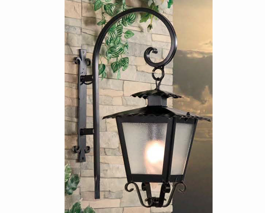 Farol con soporte caracol