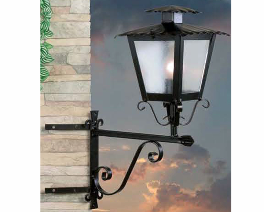 Farol con soporte esquina