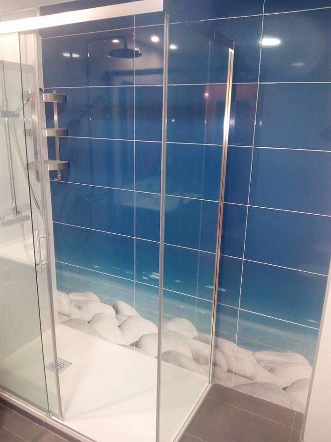 Decorado de alicatadoen interior impresion digital