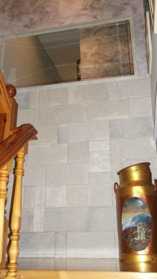 Colocación de piedra