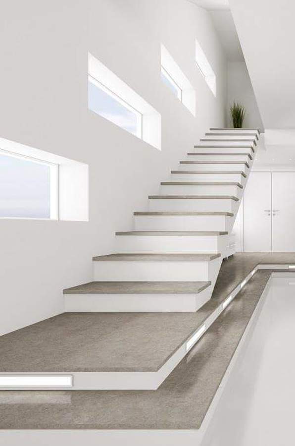 Escalera silestone