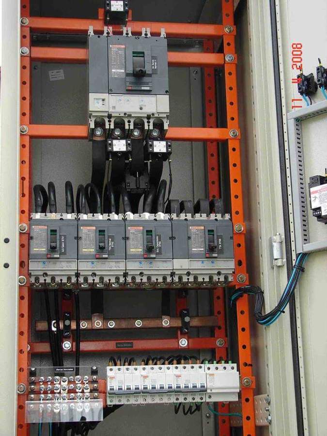 Cuadros eléctricos.