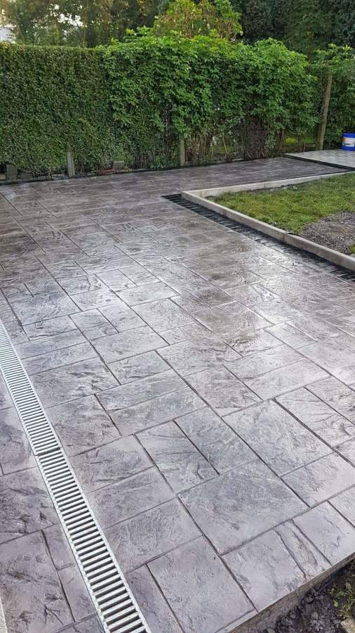 Solera de hormigon impreso Toledo