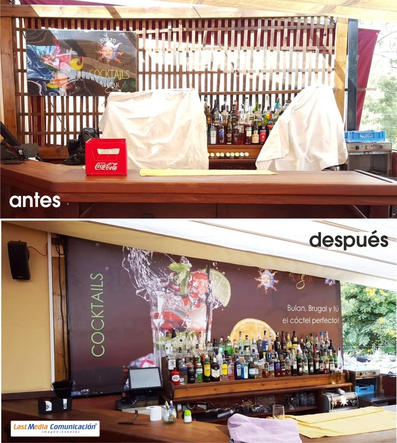 Diseño, fabricación e instalación de lona plástica