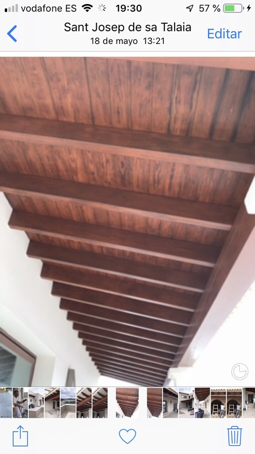 Lijado y tratamientos para madera