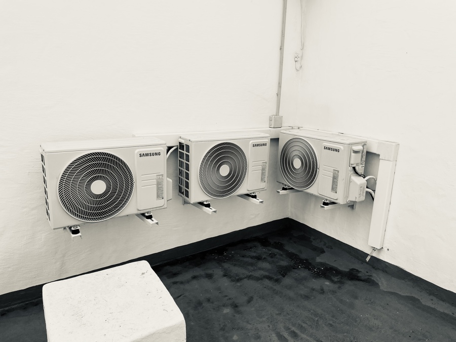 Unidades exteriores aires acondicionados