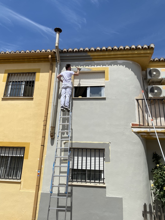 Pintado en exterior