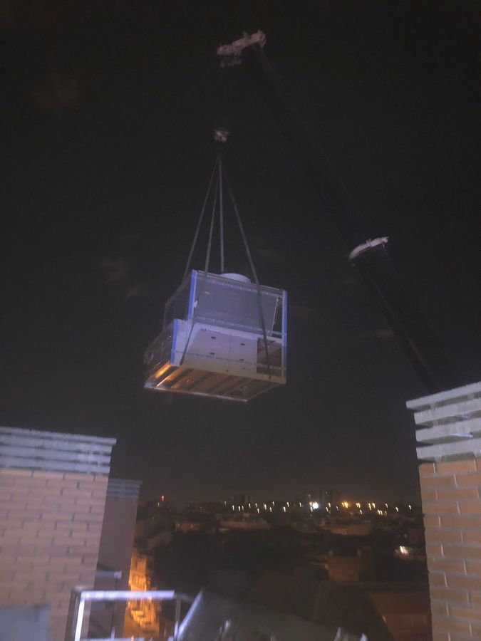 INSTALACION ELEMENTOS EN ALTURA