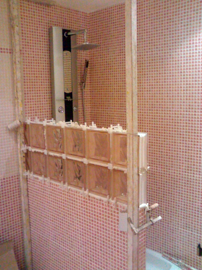 Fijo de pavets en construcción