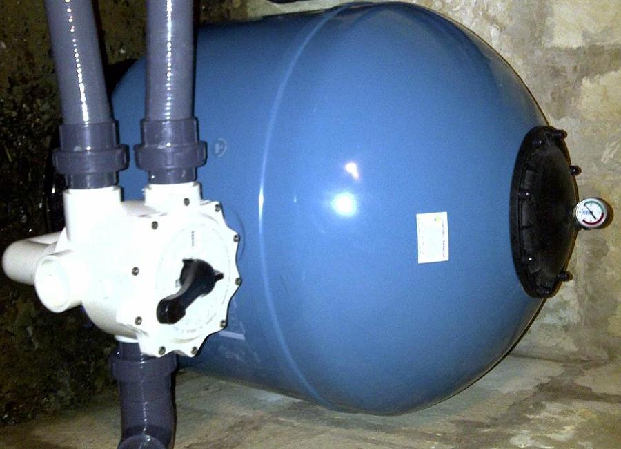 filtro de piscina de 350 kl de arena silex