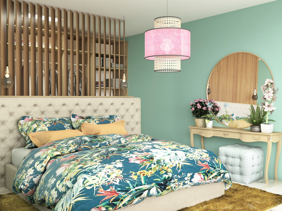 Reforma dormitorio romántico