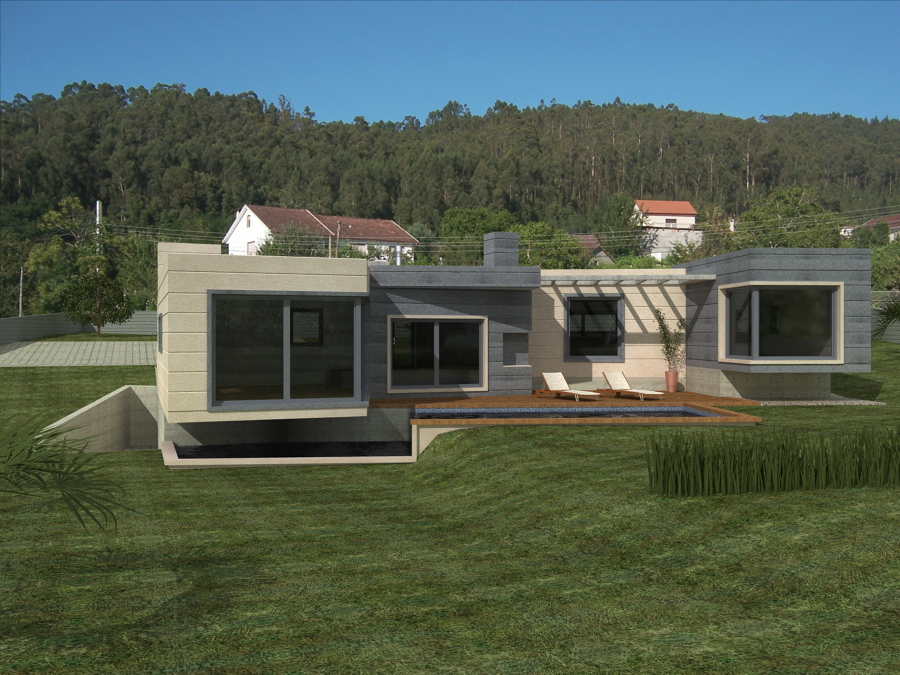 Vivienda unifamiliar en Pías (Ponteareas)