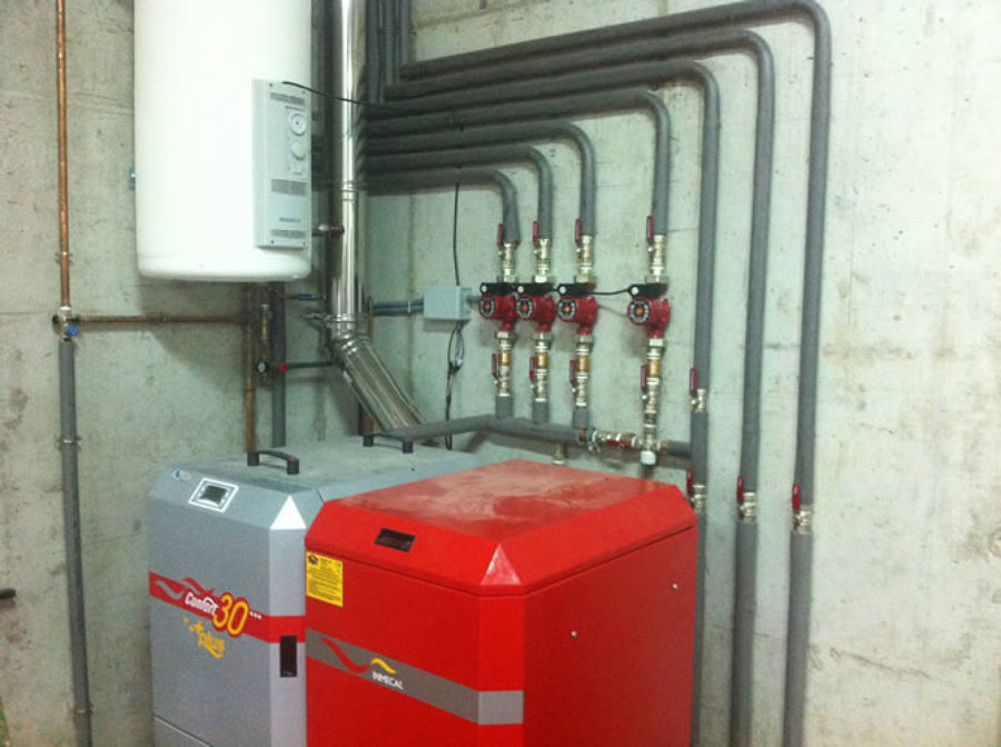 vivienda con biomasa