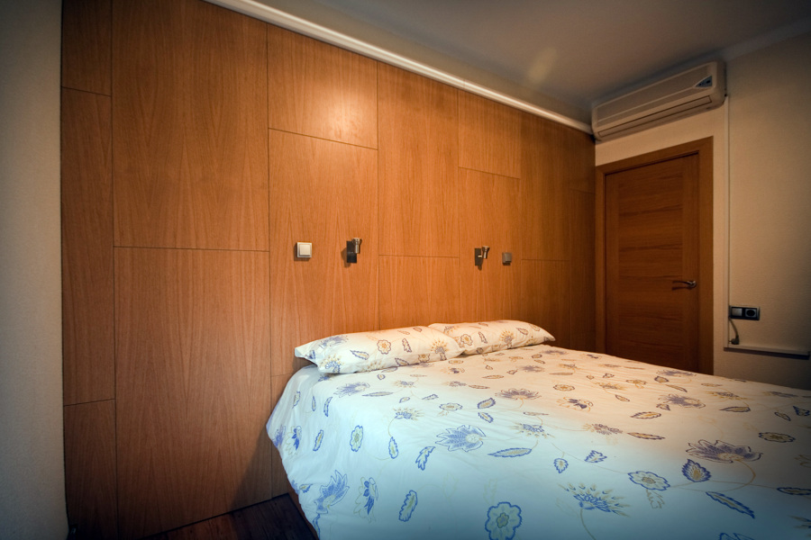 Forrado de pared en roble