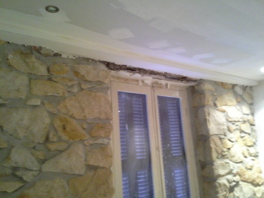 fosa con led para iluminar la pared