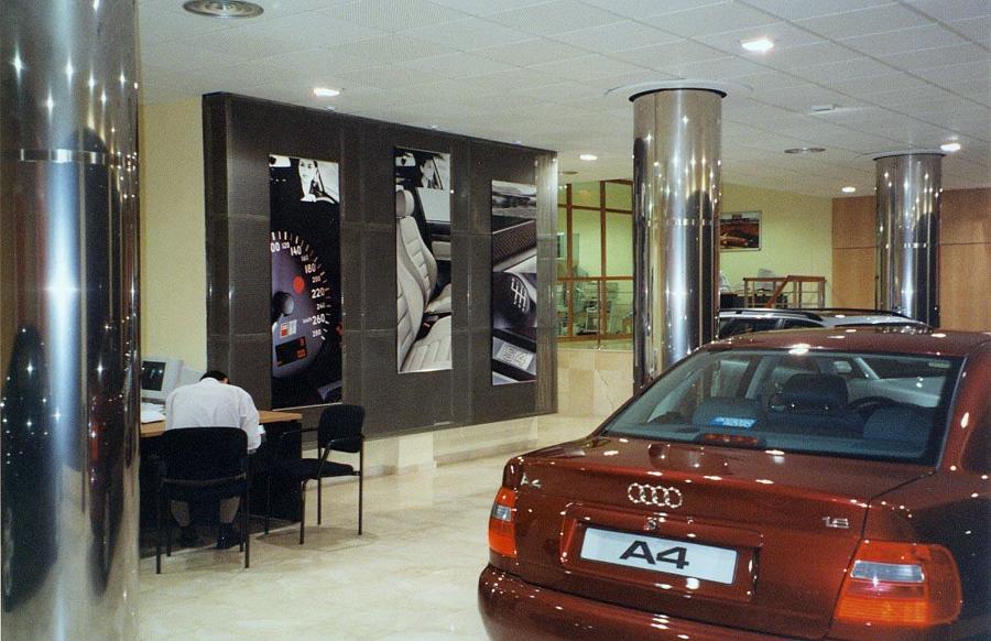 Exposición marca Audi