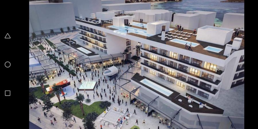 Restauración cubierta Hotel Magaluf